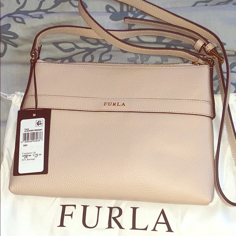 NWT Nude Furla crossbody bag